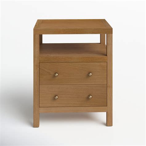 celine 2 - drawer nightstand|joss and main two drawer nightstand.